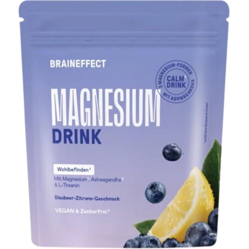  Magnesium Drink Powder Blueberry-Lemon - 210 g Slike