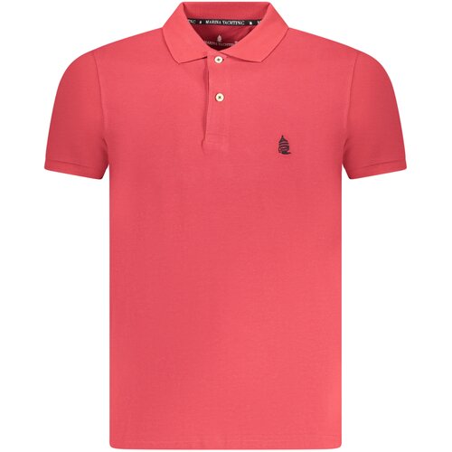 Marina Yachting MEN&#39;S SHORT SLEEVE POLO SHIRT RED Cene