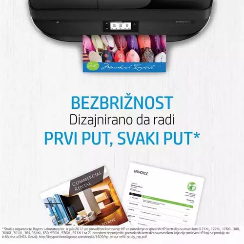 HP N9K05AE tri color, dj 2620/2632/2634/3720/3730, 100str. ketridž Slike