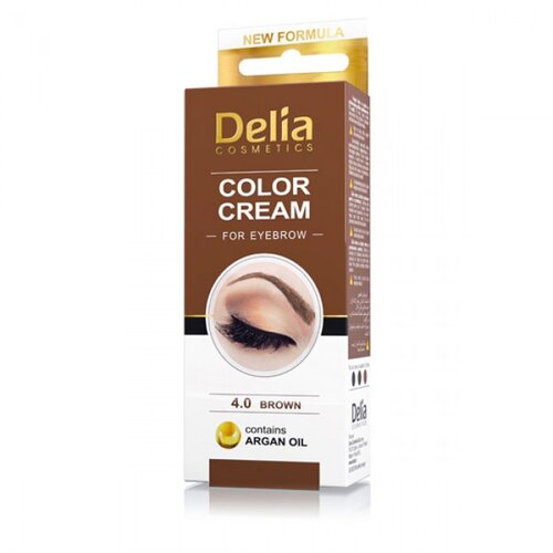 Delia Boja za obrve sa arganovim uljem braon 4.0 15ml | Puder Obrve | Kozmo Shop Onine Cijene