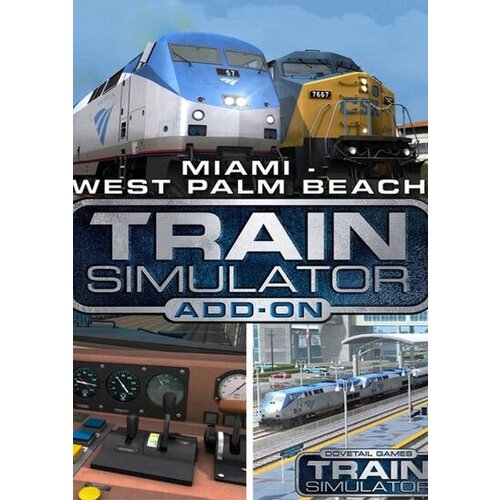 Train Simulator - Miami - West Palm Beach Route Add-On (DLC) Steam Key EUROPE Cene