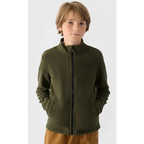 4f Boys Fleece With Collar Khaki JWMM00TFLEM245-36S Slike