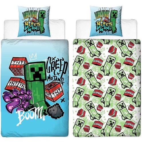 Minecraft obostrana posteljina 140x200 Cijene