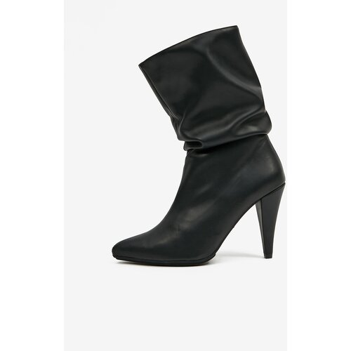 OJJU black low boots Slike