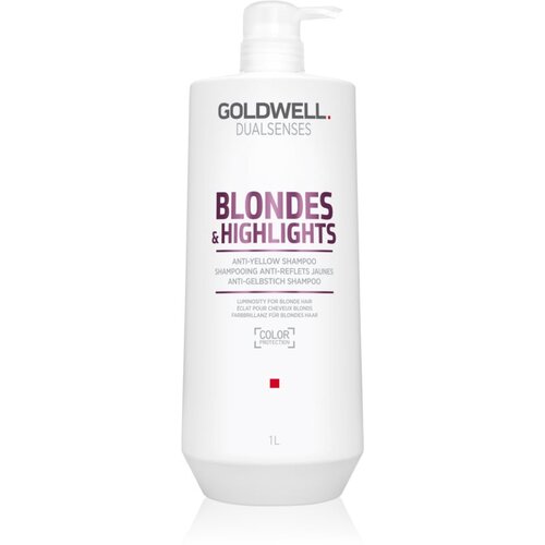 Goldwell Dualsenses Blondes & Highlights šampon za blond lase za nevtralizacijo rumenih odtenkov 1000 ml Cene
