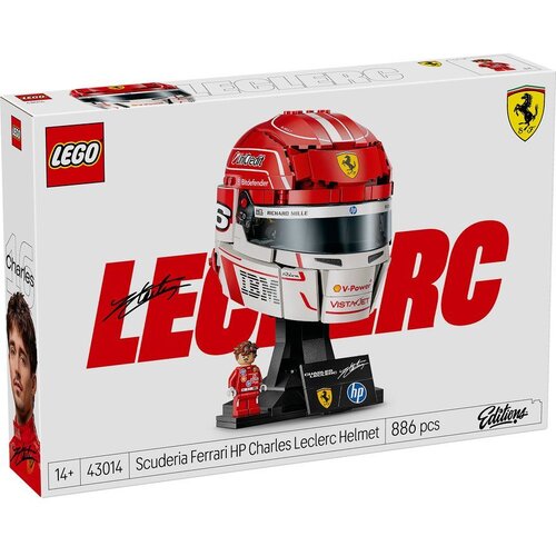 Lego Editions: Scuderia Ferrari HP Charles Leclerc &amp;ndash; kaciga Slike