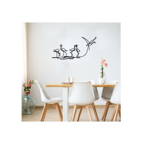 Wallity Zidna dekoracija Flamingo 316 S, 10x15cm, Crna Slike