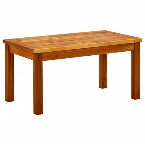 vidaXL Vrtna klubska mizica 70x40x36 cm trden akacijev les Cene