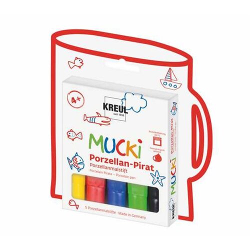Kreul Flomasteri za porculan MUCKI KREUL 5 komada (Set flomastera u boji za) Cene
