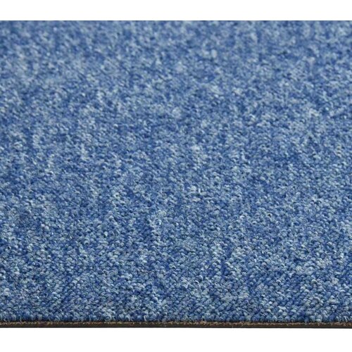 Tepih 20 pcs Plava 50 x 50 cm 100% Polipropilen - Plava Slike
