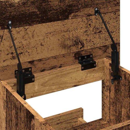  Podij s ladicama Staro drvo 55 x 55 x 107 cm Konstruirano drvo Slike