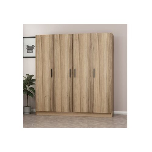 Hanah home Ormar Kale-7498, 180x190x52 cm, Hrast Slike