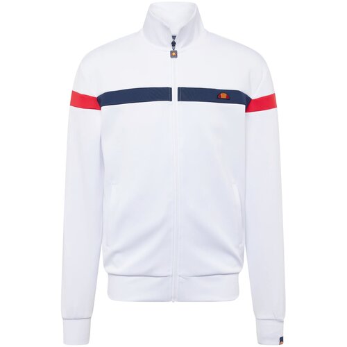 Ellesse Jopa na zadrgo temno modra / svetlo rdeča / off-bela Slike