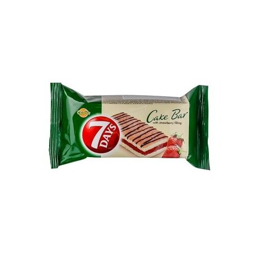 7 Days Biskvit Cake bar Cocoa strawberry 32g Cene