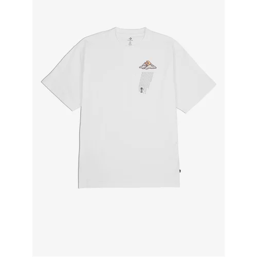 Converse White Men's T-shirt - Men