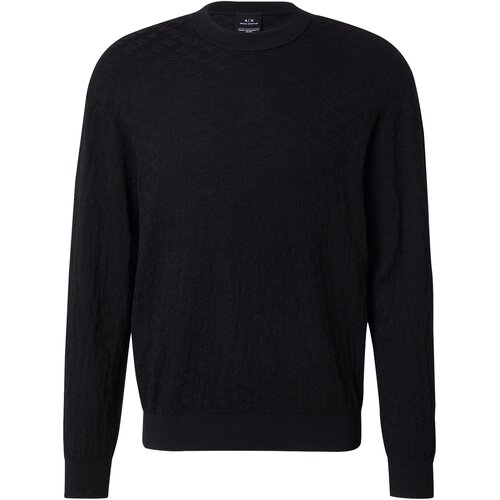 Armani Exchange Pulover antracit / črna Slike