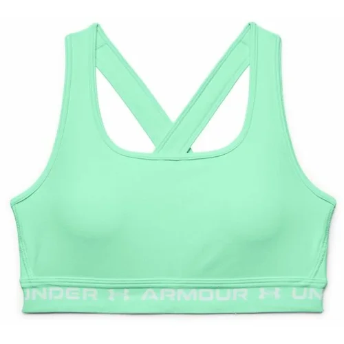 Under Armour Women's bra Crossback Mid Bra-GRN S