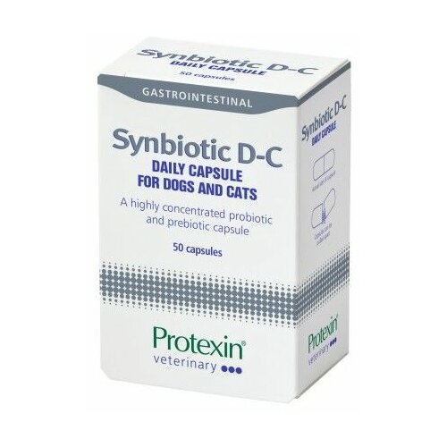 Protexin Synbiotic DC probiotsko/prebiotske kapsule za pse i mačke 50 kapsula Slike