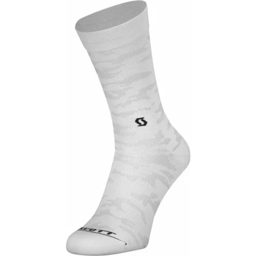 Scott TRAIL CAMO CREW Čarape, bijela, veličina