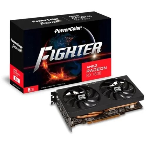 PowerColor Grafička karta AMD FighterRX 7600 GDDR6 8GB 128bit 2xDP/2xHDMI Cene
