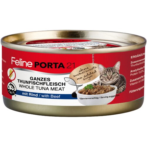  Feline Porta 21 - 6 x 156 g - Tuna z govedino Cijene