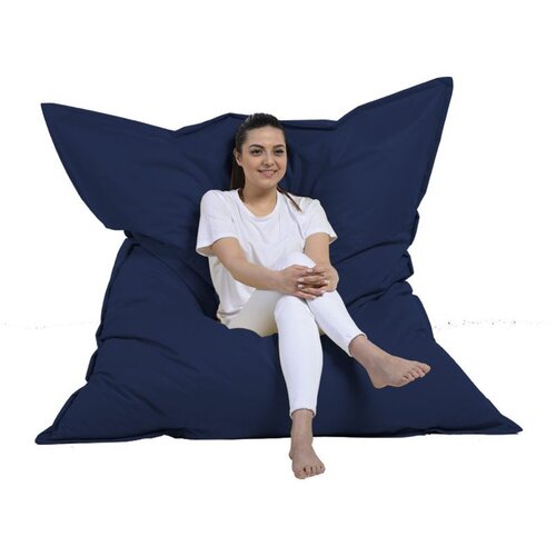 Atelier Del Sofa Vreća za sjedenje, Giant Cushion 140x180 - Dark Blue Slike