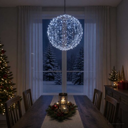  Božićni vrh svjetla 300 LED lampica Hladno bijela Slike