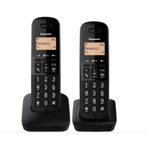 Fiksni telefon PANASONIC KX-TGB612FXB ,TWIN