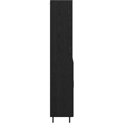  Highboard 2 kom. Crni hrast 69,5 x 34 x 180 cm Slike