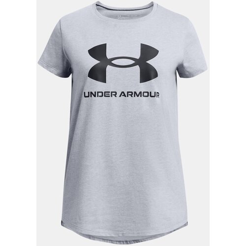 Under Armour UA G Sportstyle Logo SS Majica otro&amp;scaron;ka Siva Slike