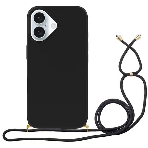  Maska sa vezicom za iPhone 16 - Black Cijene