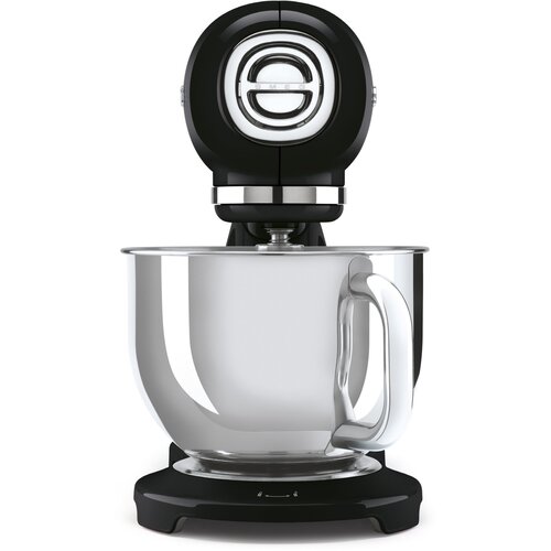 Smeg SMF05BLEU Kuhinjski aparati v crni barvi v slogu 50. let. Slike