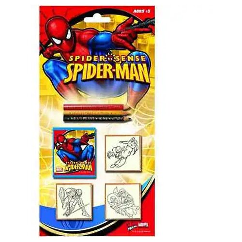 Multiprint 3-delni komplet &scaron;tampiljk z barvnimi &scaron;tampiljkami Spider-Man Cene