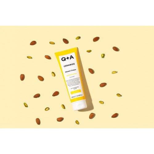 Q+A Ceramide krema za tu&amp;scaron;iranje za jačanje kožne barijere parfemi Sweet Almond + Pistachio 250 ml Slike