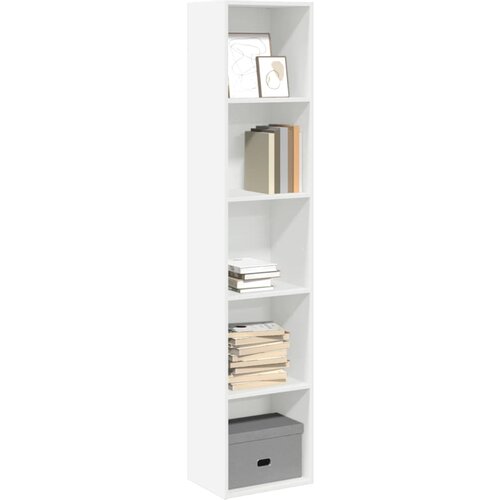 VidaXL Regal za knjige bijeli 40 x 30 x 189 cm konstruirano drvo Slike