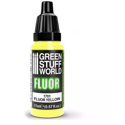 Green Stuff World Paint Pot - FLUOR YELLOW 17ml Slike