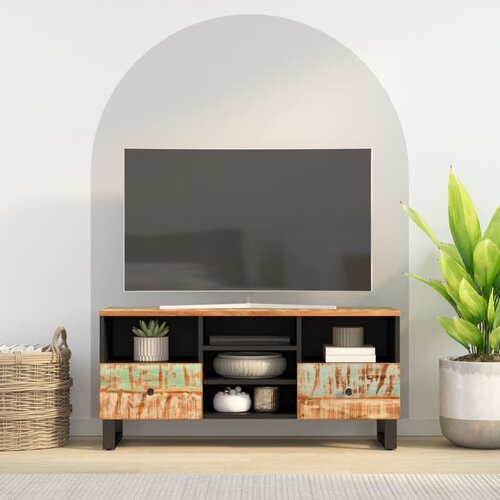 VidaXL TV omarica 100x33x46 cm trden predelan les in inženirski les Slike