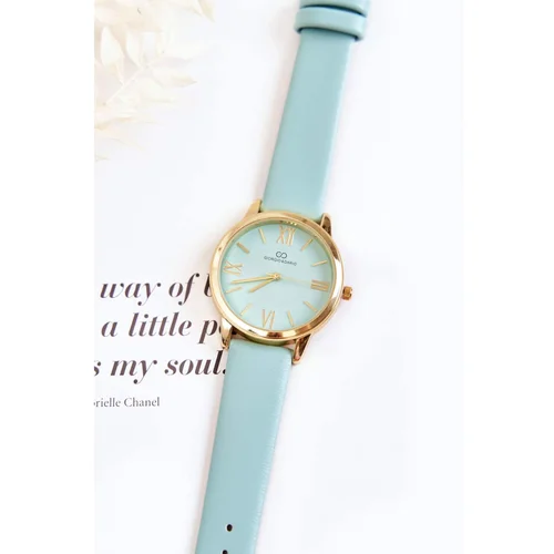 Kesi Women's watch on a leather strap Giorgio & Dario Mint