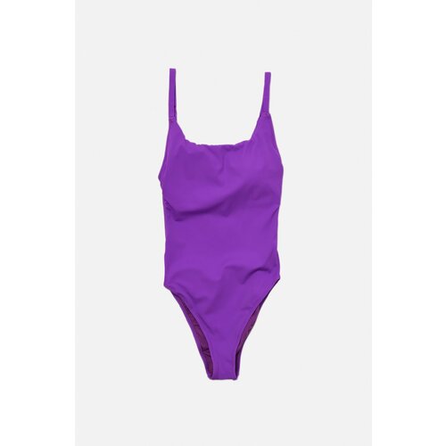 Trendyol Purple Printed Swimsuit Slike