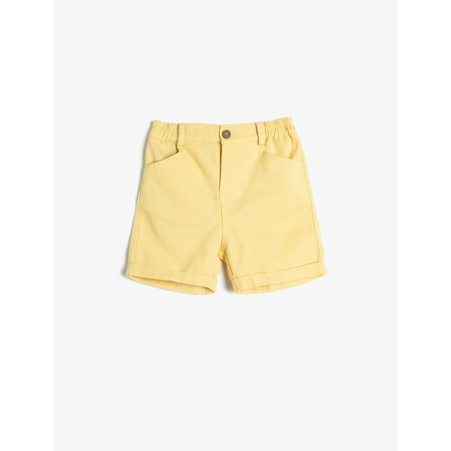 Koton Shorts - Yellow Cene
