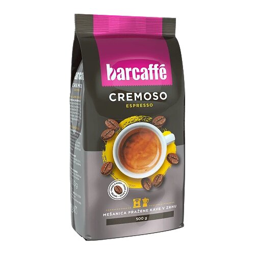 Barcaffe Espresso Cremoso zrno 500g Slike