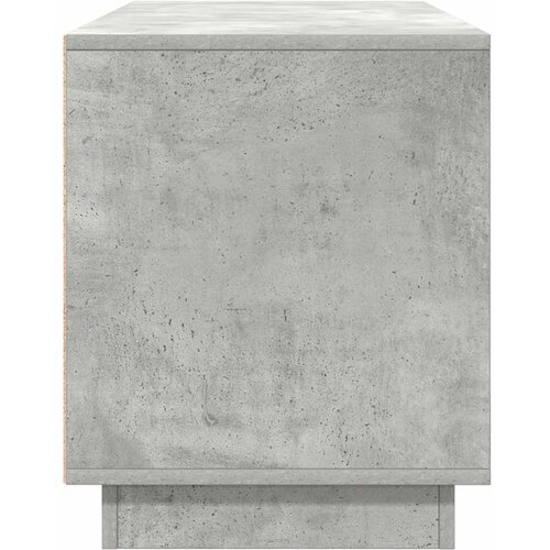  ormarić s LED svjetlima siva boja betona 100x41x50 cm Slike