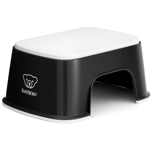 BABYBJORN pručka Step Stool Black/White Slike