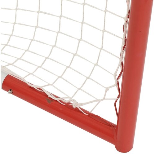  Hokeja&amp;scaron;ki gol crveno-bijeli 153 x 60 x 118 cm čelik i poliester Slike