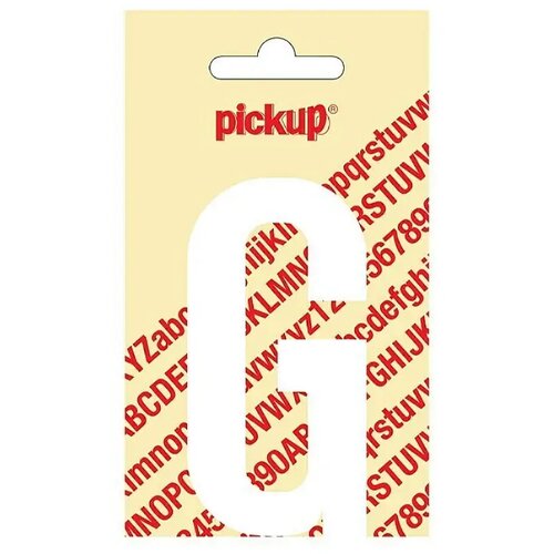  Nalepka Pickup (Motiv: G, bele barve, višina: 90 mm) Cene
