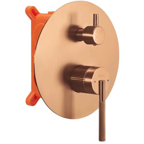 REA Bath Komplet za tu&amp;scaron;iranje za vgradnjo Argon Brush Copper + BOX Slike