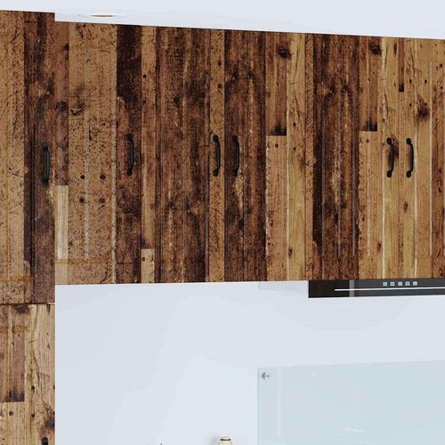 vidaXL zidni kuhinjski ormarić s policom staro drvo 60 x 31 x 80 cm Cijene