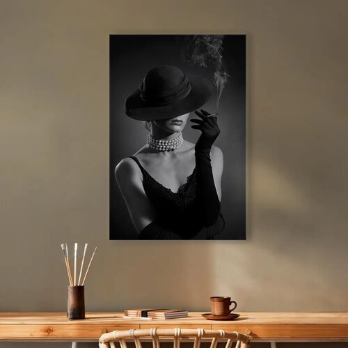  Slika - Black Elegance (1 Part) Vertical 60x90 Standard Slike