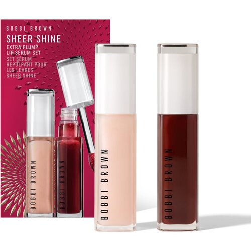 Bobbi Brown Holiday Sheer Shine Extra Plump Lip Serum Set set vlažilnih sijajev za ustnice Cene