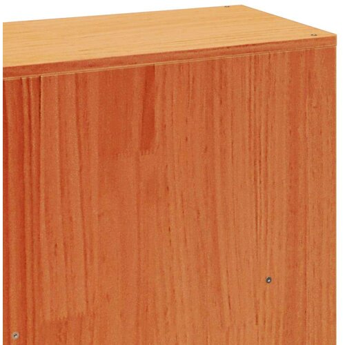  Krevet s regalom za knjige bez madraca 200x200 cm masivno drvo Slike